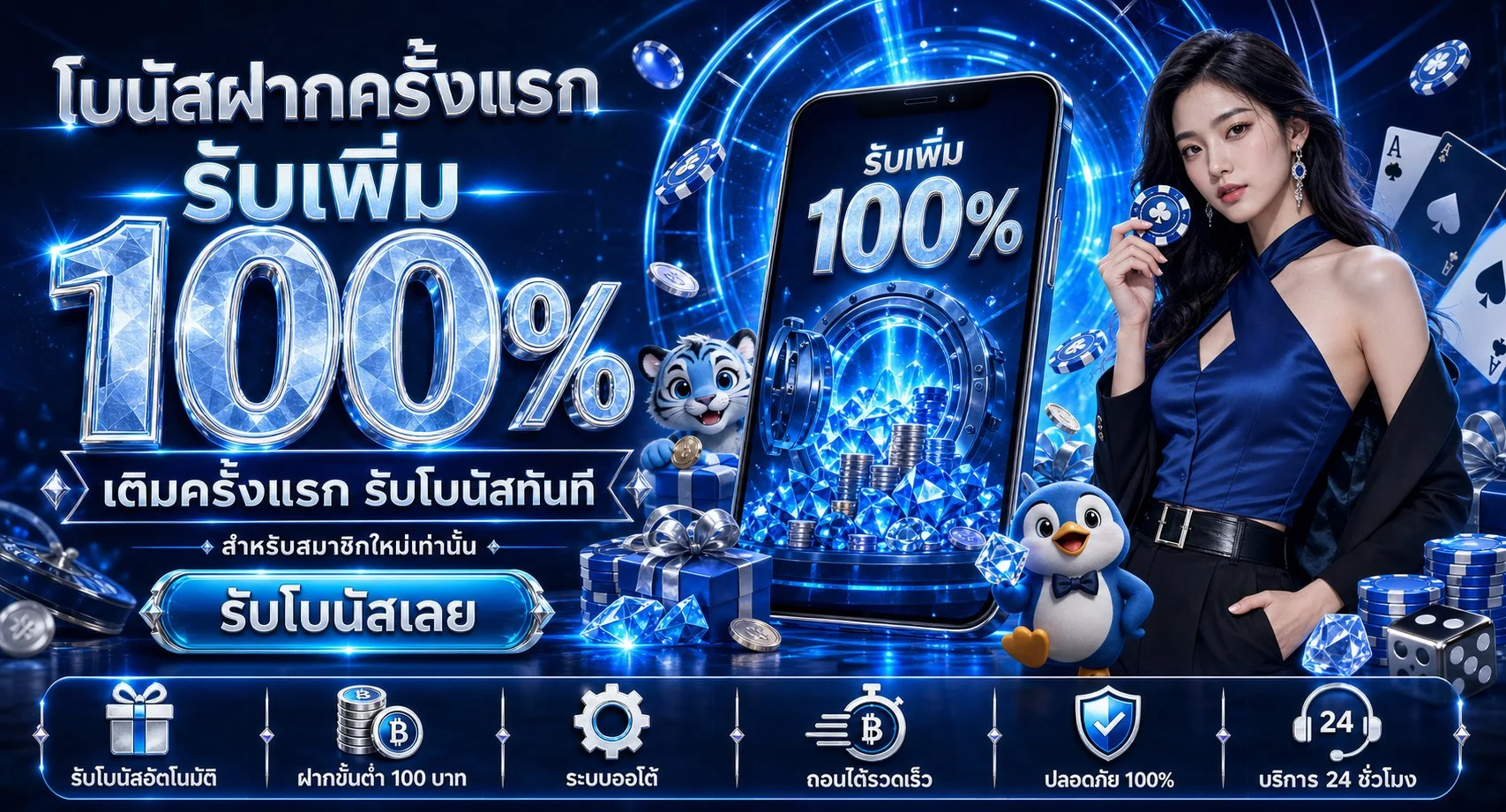 SYSTEM789 คาสิโนออนไลน์ หน้าแรกแบนเนอร์ต้อนรับสมาชิก